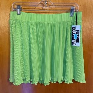Lime Green Skirt